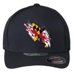 Maryland Flag Marylander Maryland Flag State Pride Flexfit Unipanel Trucker Cap