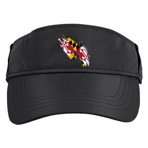 Maryland Flag Marylander Maryland Flag State Pride Adult Drive Performance Visor