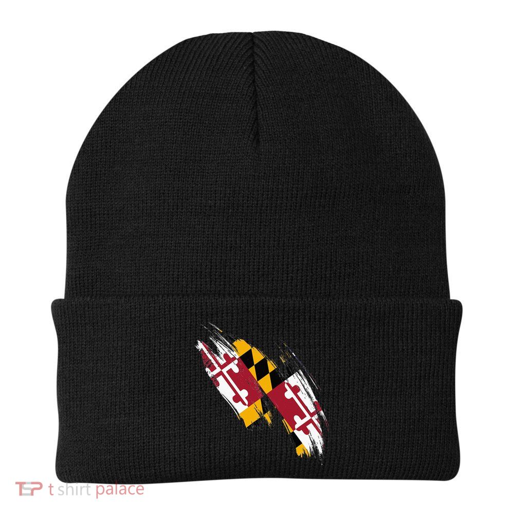 Maryland Flag Marylander Maryland Flag State Pride Beanie