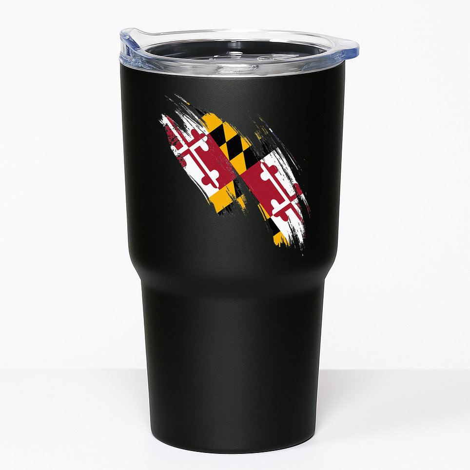 Maryland Flag Marylander Maryland Flag State Pride Tumbler