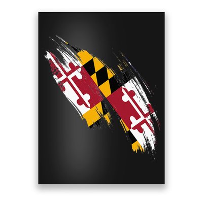Maryland Flag Marylander Maryland Flag State Pride Poster