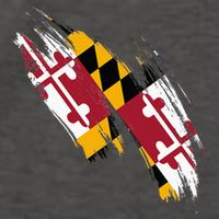 Maryland Flag Marylander Maryland Flag State Pride Vector Backpack