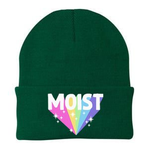 Moist Funny Meme Offensive Weird Cool Hilarious Humorous Knit Cap Winter Beanie