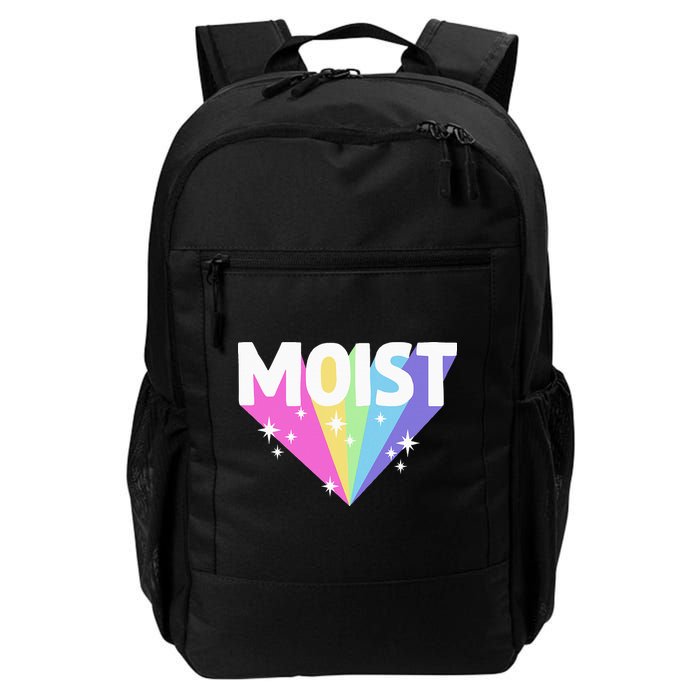 Moist Funny Meme Offensive Weird Cool Hilarious Humorous Backpack