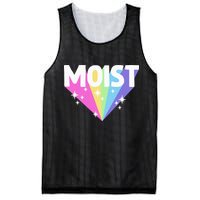 Moist Funny Meme Offensive Weird Cool Hilarious Humorous Mesh Reversible Basketball Jersey Tank
