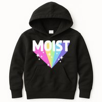 Moist Funny Meme Offensive Weird Cool Hilarious Humorous Kids Hoodie