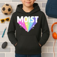 Moist Funny Meme Offensive Weird Cool Hilarious Humorous Kids Hoodie