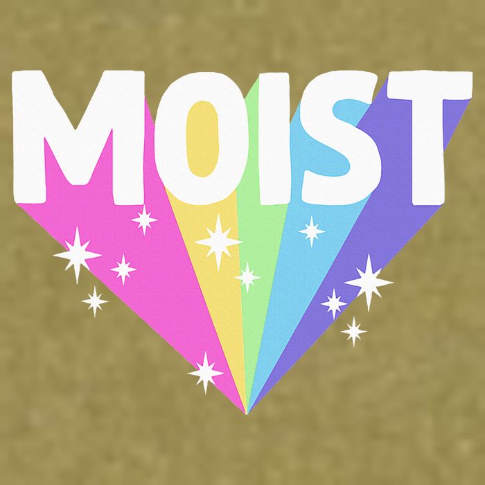 Moist Funny Meme Offensive Weird Cool Hilarious Humorous Garment-Dyed Women's Muscle Tee