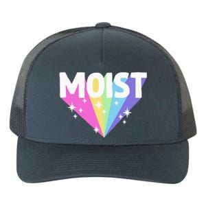 Moist Funny Meme Offensive Weird Cool Hilarious Humorous Yupoong Adult 5-Panel Trucker Hat