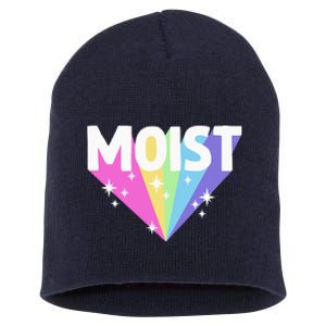 Moist Funny Meme Offensive Weird Cool Hilarious Humorous Short Acrylic Beanie