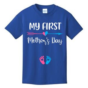 My First Mothers Day Pregnancy Announcegift Mom To Be Gift Kids T-Shirt