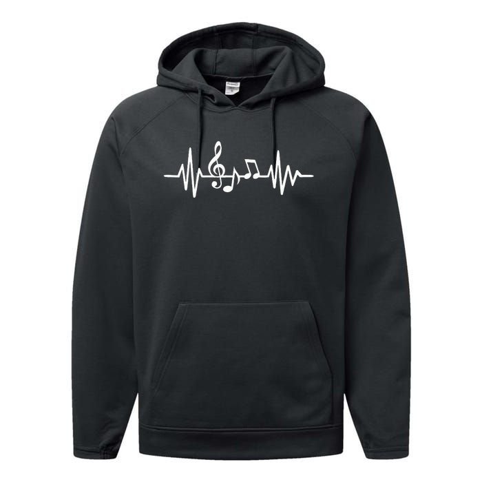 Music Frequency Performance Fleece Hoodie