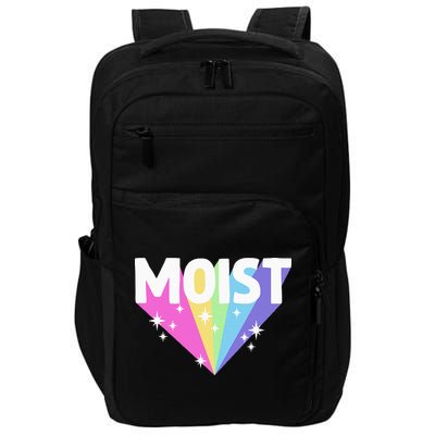 Moist Funny Meme Offensive Weird Cool Impact Tech Backpack