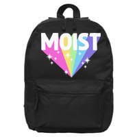 Moist Funny Meme Offensive Weird Cool 16 in Basic Backpack