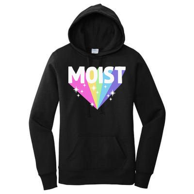 Moist Funny Meme Offensive Weird Cool Women's Pullover Hoodie