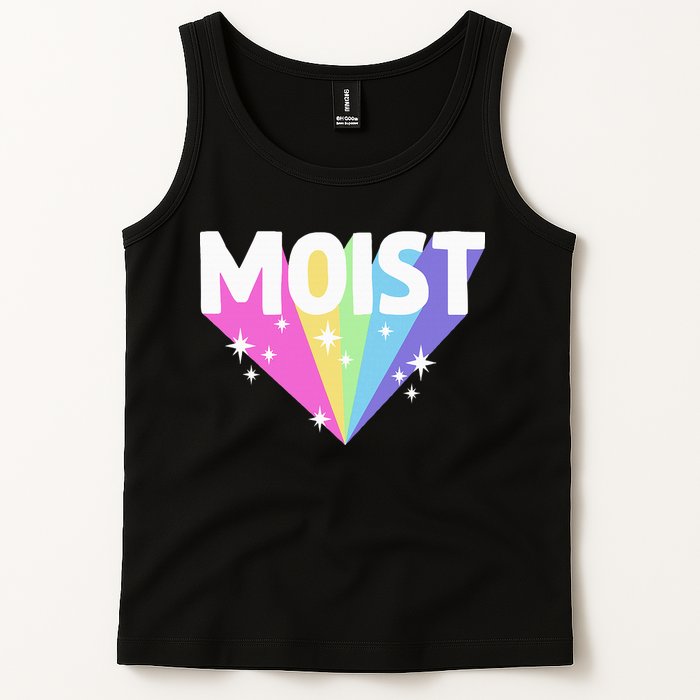 Moist Funny Meme Offensive Weird Cool Tank Top