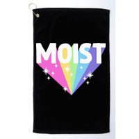 Moist Funny Meme Offensive Weird Cool Golf Towel