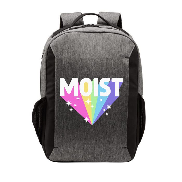 Moist Funny Meme Offensive Weird Cool Vector Backpack
