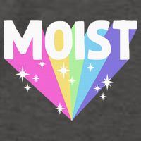 Moist Funny Meme Offensive Weird Cool Vector Backpack