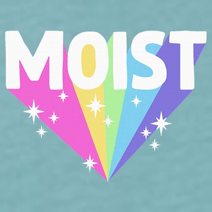 Moist Funny Meme Offensive Weird Cool Sueded Cloud Jersey T-Shirt
