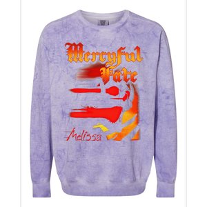 Mercyful Fate Melissa Colorblast Crewneck Sweatshirt