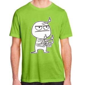 Middle Finger Maniac funny Adult ChromaSoft Performance T-Shirt