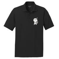 Middle Finger Maniac funny PosiCharge RacerMesh Polo