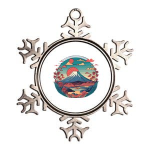 Mount Fuji Majesty Metallic Star Ornament