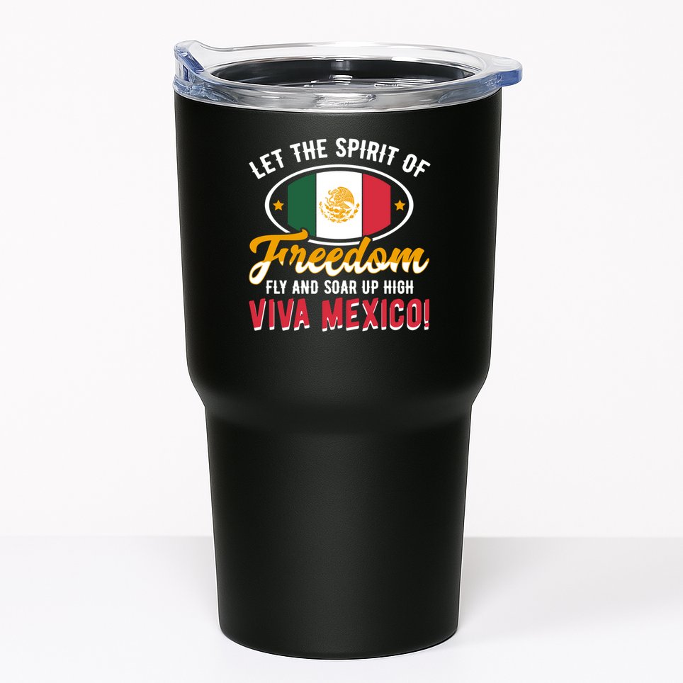 Mexico Flag Mexican Independence Day Meaningful Gift Tumbler