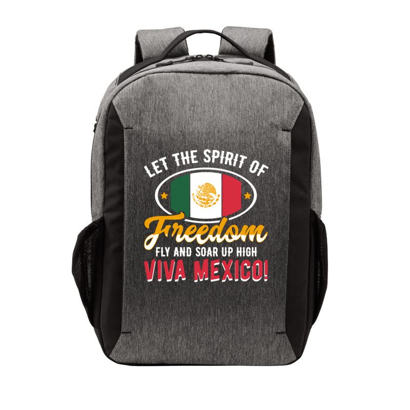 Mexico Flag Mexican Independence Day Meaningful Gift Vector Backpack