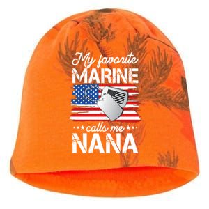 My Favorite Marine Calls Me Nana Kati - Camo Knit Beanie