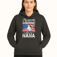 My Favorite Marine Calls Me Nana Hoodie