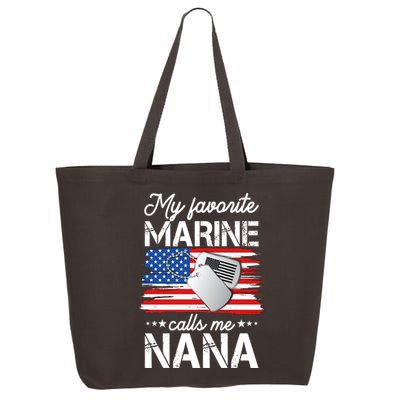 My Favorite Marine Calls Me Nana 25L Jumbo Tote
