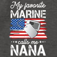 My Favorite Marine Calls Me Nana Vector Backpack