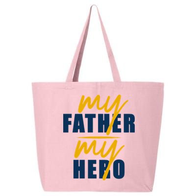 My Father My Hero Cute Dad Gift 25L Jumbo Tote
