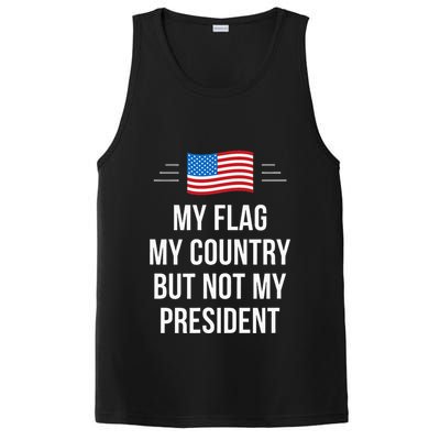 My Flag My Country But Not My President PosiCharge Competitor Tank