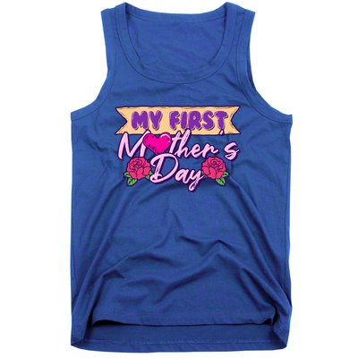 My First Mothers Day Pregnancy Announcemeaningful Gift Mom To Be Gift Tank Top