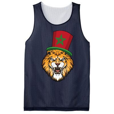 Morocco Flag Moroccan Soccer Supporter Mesh Reversible Basketball Jersey Tank