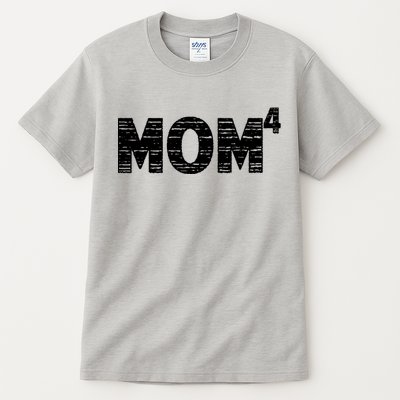 Mom4, Four, Mother's Day, Best Mom, Mother of 4 Tall T-Shirt