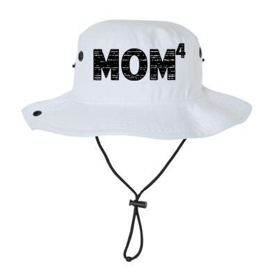 Mom4, Four, Mother's Day, Best Mom, Mother of 4 Legacy Cool Fit Booney Bucket Hat