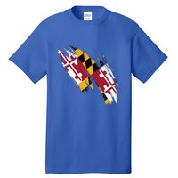 Maryland Flag Marylander Maryland Flag State Pride Tall T-Shirt