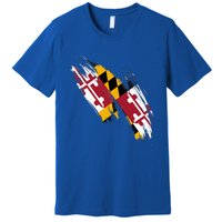 Maryland Flag Marylander Maryland Flag State Pride Premium T-Shirt