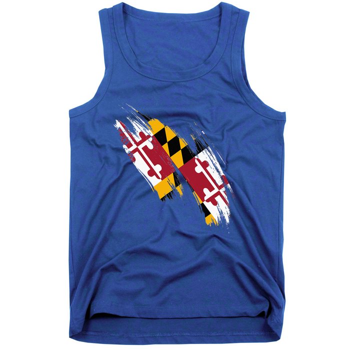 Maryland Flag Marylander Maryland Flag State Pride Tank Top