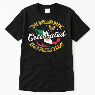 Mexico Flag Mexican Independence Day Gift Tall T-Shirt
