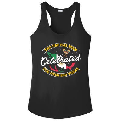 Mexico Flag Mexican Independence Day Gift Ladies PosiCharge Competitor Racerback Tank