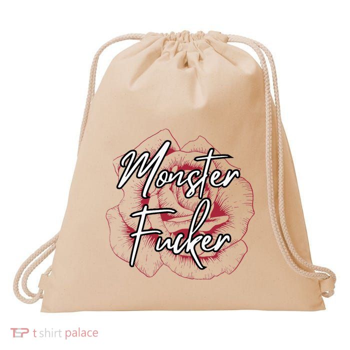 Monster Fucker Drawstring Bag