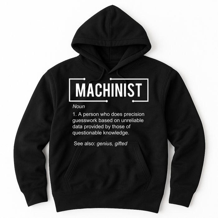 Machinist For Menfunny Machinist Premium Hoodie