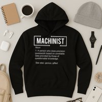 Machinist For Menfunny Machinist Premium Hoodie