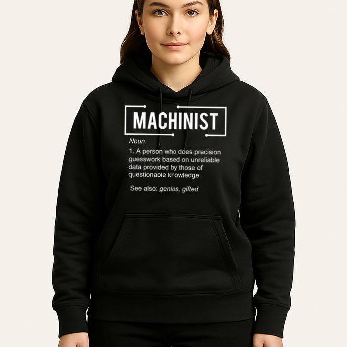 Machinist For Menfunny Machinist Premium Hoodie