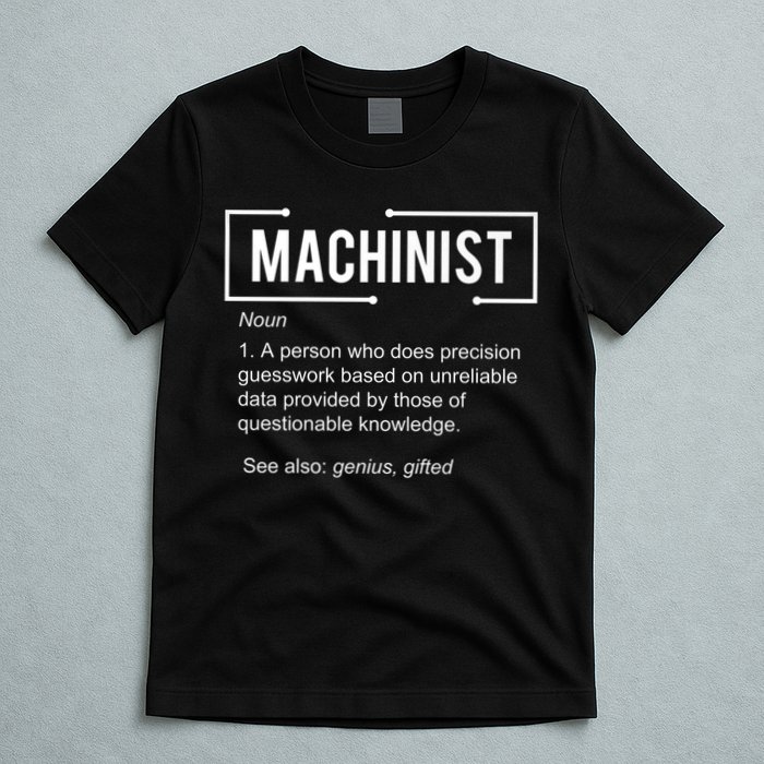 Machinist For Menfunny Machinist Premium T-Shirt